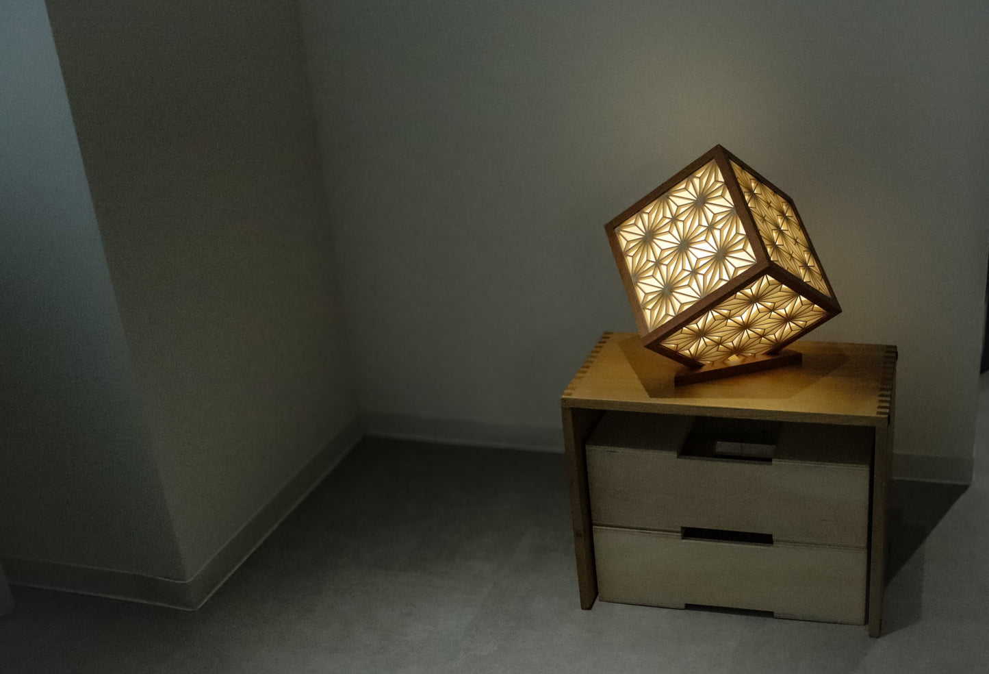 組子ランプ さくら