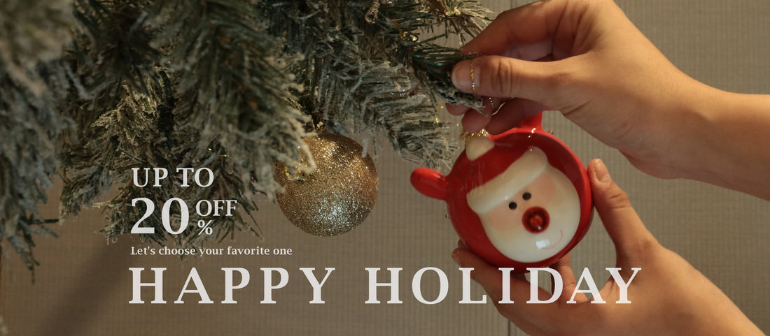 20％OFFホリデーセールで整える、丁寧な暮らし