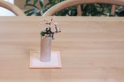 畳コースター　桃-Momo-　2枚セット