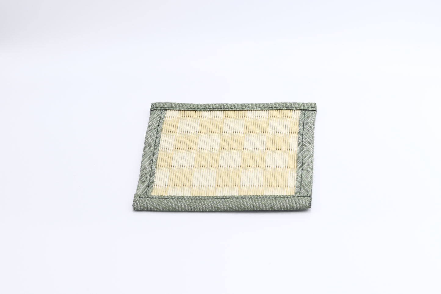 畳コースター　市松鳥の子-IchimatsuTorinoko-　2枚セット