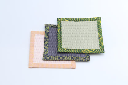 畳コースター　桃-Momo-　2枚セット